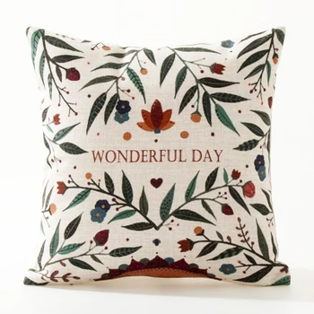 American Retro Gėlių, Dekoratyvinių pagalvėlių, padengti/Ins Švieži Europos medvilnės užvalkalas/Didmeninės ir mažmeninės prekybos sofos Pagalvėlė padengti