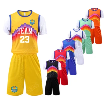 2022 naujas krepšinio High-end audiniai, naujas krepšinio uniformas vaikams Suaugusiųjų Krepšinio Jersey Nustatyti Vaiko Vyrų Krepšinio Vienodas