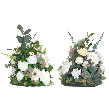 Dirbtinės Gėlės Kamuolys Papuošalų, Šilko Dirbtiniais Gėlių Išdėstymas Puokštė Namų Vestuvių