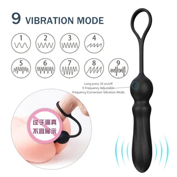 Vibracija Butt Plug Analinis Vibratorius, skirtas Moterims, Asilas Analinis Dildo Prostatos Massager Vyrų Buttplug Vyrai, Moterys, Poros