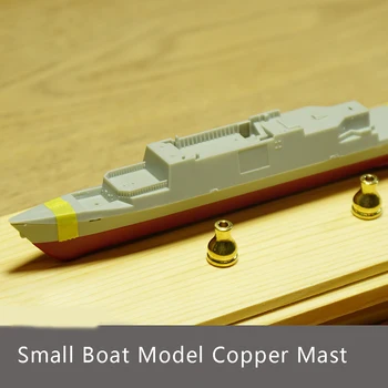 1/700 Mažas Vario Polių Laivo Modelį, Surinkto Modelio Metalo Paramos Žaislai Pomėgiai Priėmimo Reikmenys, Įrankiai, 