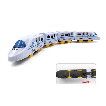 Realistiškas Traukinys Žaislas CRH Mokymosi Nuskaityti Žaislas Elektros Greitojo Traukinio Modelį, skirtą Kūdikių Jutiklis Žaislai Dovana