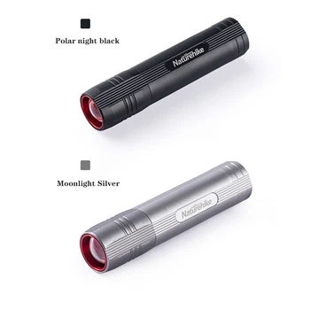 Naturehike 1000LM Lauko Žibintuvėlis Ultralight Portable LED Kempingas Zoom Žibintas atsparus Vandeniui IPX4 Daugiafunkcinis USB Įkrovimo
