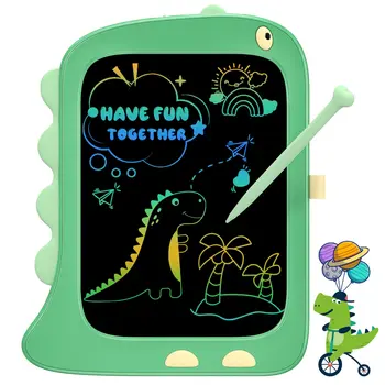 Vienaragis LCD Raštu Tabletė 8.5 Colių Vaikų Dinozaurų Animacinių filmų Grafiti Valdybos Kelionės Piešimo Bloknotas Mokymosi Žaislai Vaikams