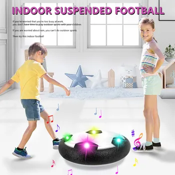 Inroom Tėvų-vaikų Futbolo Atsitiktinių Spalvų 18cm Sustabdytas Futbolo Elektros, Šviesos, Muzikos Patalpų Sporto Šviesos Žaislas