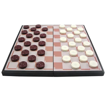 Šaškių Stalo Žaidimas Šachmatais Nustatyti Skersvėjų Plasticadults Kinijos Lankstymo Tarptautinės Grimzlės Lentos Setsclassic 