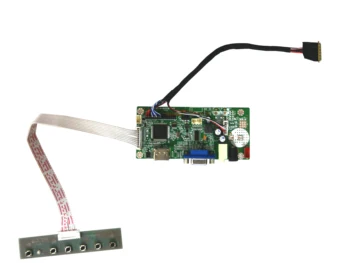 Nemokamas Pristatymas A58C HDMI VGA LVDS LCD Valdiklio plokštės Rinkinys 15.6 colių CLAA156WA11A 1366x768 LED Ekranas