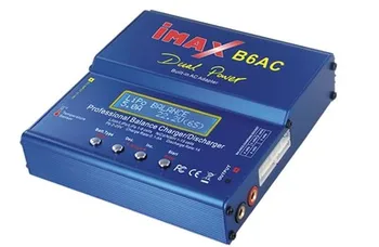Originalus SKYRC iMAX B6AC V2 6A Lipo Baterijos Likutis Įkroviklis LCD Ekranas Išleidiklis RC Modelio Baterijos Įkrovimo iš Naujo piko Režimu
