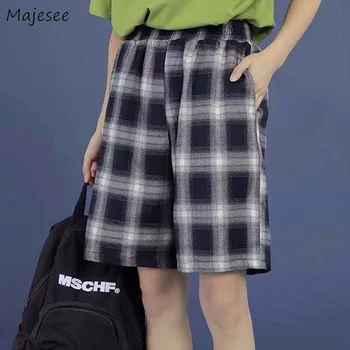 Šortai Moterims Pledas Atsitiktinis Palaidų Unisex Streetwear Harajuku korėjos Stiliaus Studentai, Visi-rungtynės Paprastas Minkštas Mados Populiarus Prašmatnus Ins