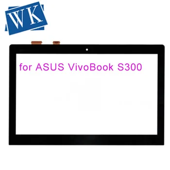 Nemokamas pristatymas originalus 13.3 colių Touch Panel ASUS VivoBook S300 S300C S300CA Tablet Jutiklinis Ekranas skaitmeninis keitiklis Stiklas su karkasu