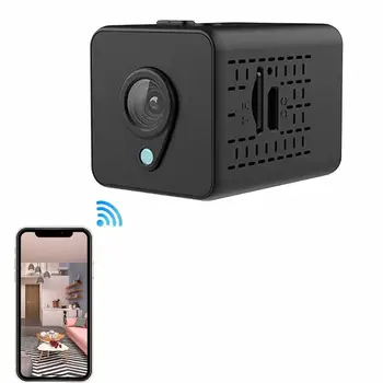 Belaidžio Saugumo kamerų Kompaktiškas Patalpų Smart Security Kameros HD Wireless Kameros, Namų Surveillances Sirena Judesio Aptikimo