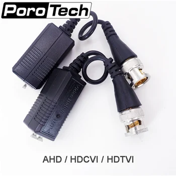 AHD808 CVI HAINAUT Vaizdo Balun 300m Vaizdo siųstuvas / imtuvas Twisted Pair Transmitter VAIZDO UTP Balun su BNC Vyrų CAT5
