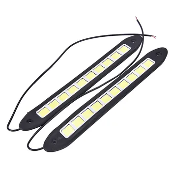 Nauji 2vnt 20W Vandeniui Automobilio 12V LED Dienos metu naudojamos Šviesos (DRL Rūko COB Juostos, Lempos