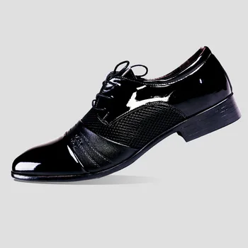 Mados verslo suknelė vyriški batai 2019 nauji klasikiniai odiniai vyriški kostiumą, batus, mados neslidus suknelė vyrų oksfordo bateliai, suknelė šo
