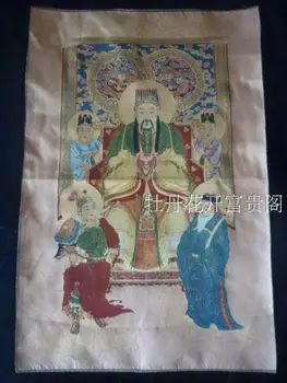 Kinijos surinkimo Thangka siuvinėjimo Jade Imperatoriaus schema