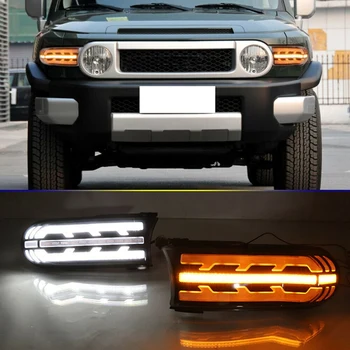 12V Automobilio Dinaminis Posūkio Signalo Funkcija Lempos DRL LED Dienos Veikia Šviesos- 