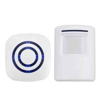 Skaitmeniniai Belaidžiai Doorbell Sveiki Įstaiga, Durų Varpelis su PIR Jutiklis Spindulių Detektorių, Indukcijos Signalizacijos, Namų Apsaugos Lašas Shiping