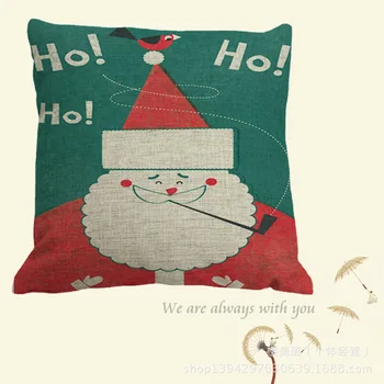 Santa naujas hot line storas medvilnės pagalvė pagalvės office sofos pagalvėlių Šiaurės