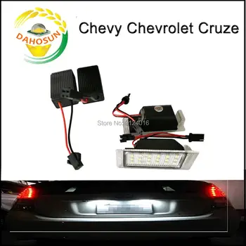 Nemokamas pristatymas, 2VNT X Dahosun Led Licencijos Lempa Chevrolet Cruze Camaro 2010-2014 m. už Buick LaCrosse 