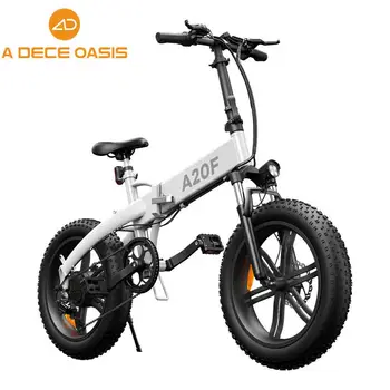 ES JK MŪSŲ sandėlyje: 500W A20F lankstymo riebalų padangų elektrinis hibridinis dviratis dviračio ebike kalnų elektrinių kelių kalnų city dirt bike