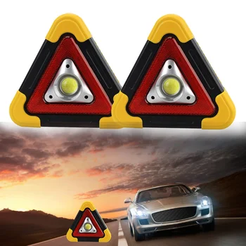 Kelių eismo Saugos Mirksi šviesos naudotų Automobilių LED Darbo šviesos Avarinių gedimų Įspėjamasis Trikampis Ženklas