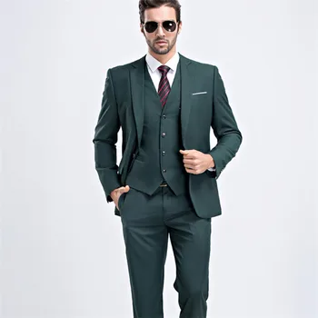 Specialiai Pagaminti 3 Gabalus Kostiumas Rinkinys Vyrams 2023 Naujas Stilius (Striukė+Kelnės+Liemenė) Aukštos Kokybės Formaliojo Prom Šalis Suknelė